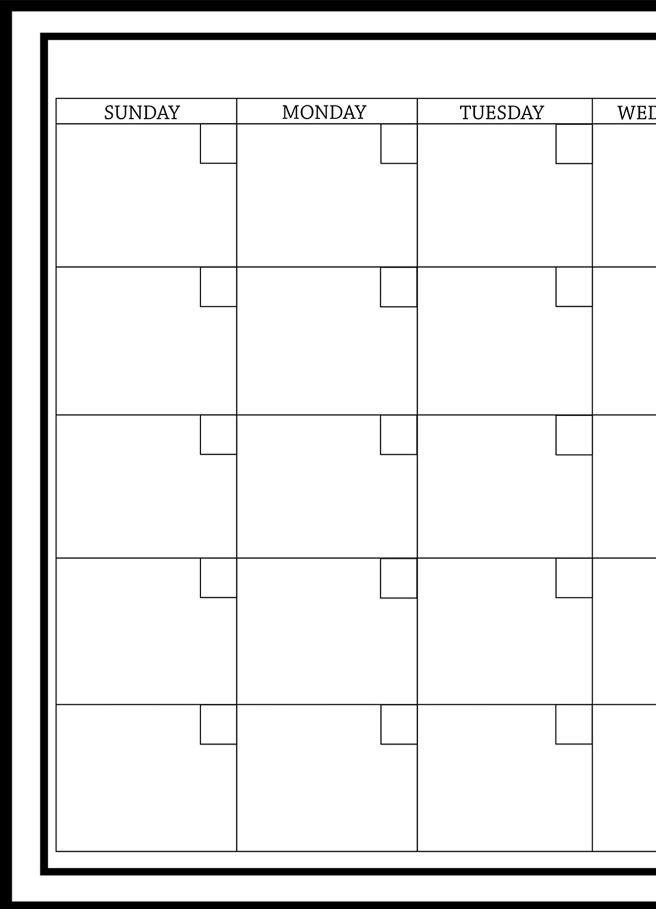 Large Dry Erase pattern close-up