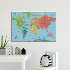 Kids World Dry Erase in a room setting