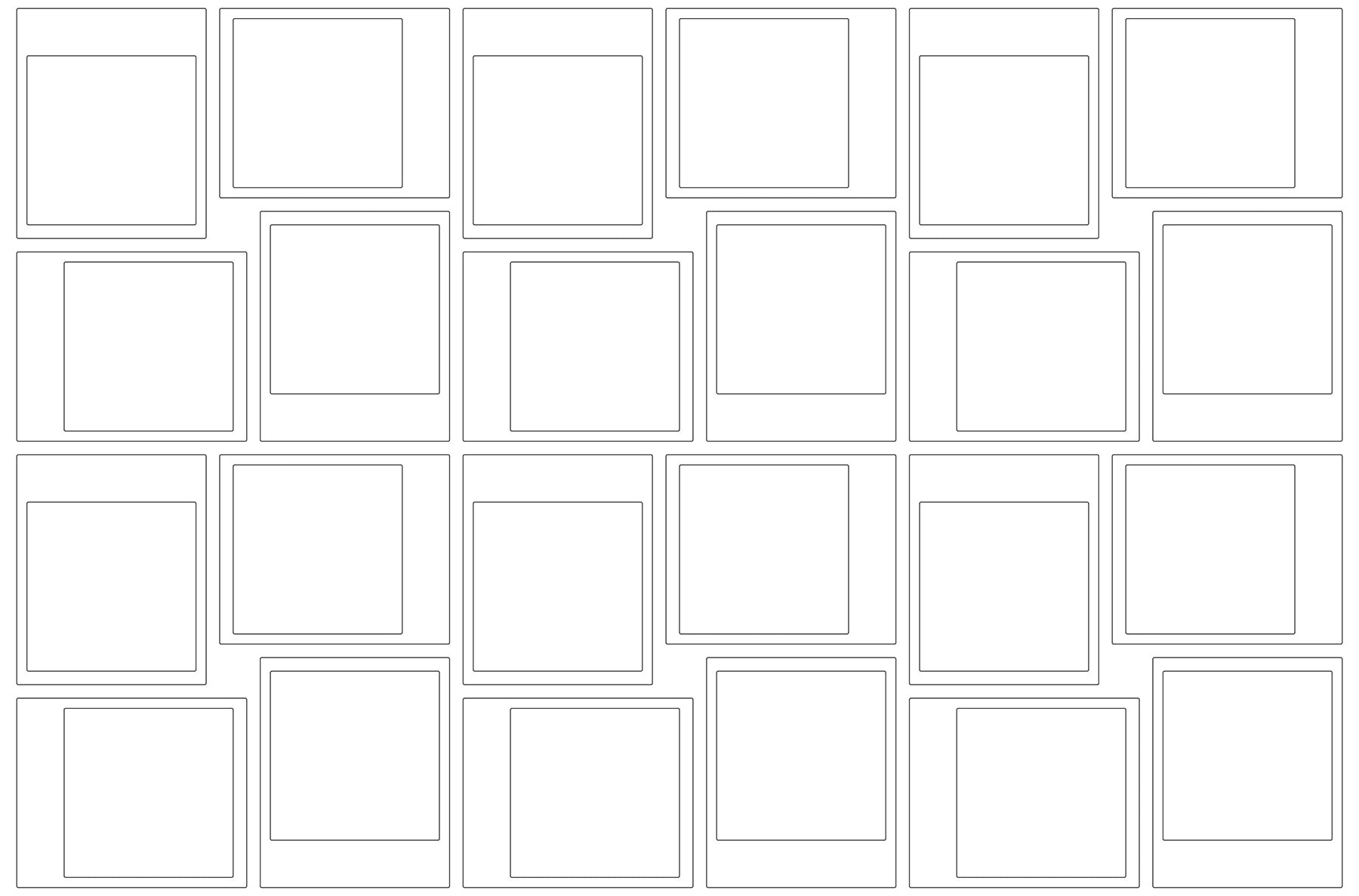 Snapshot Frames Wall Decals by WallPops