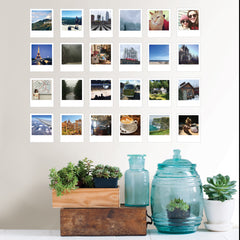 Snapshot Frames Wall Decals in a room setting