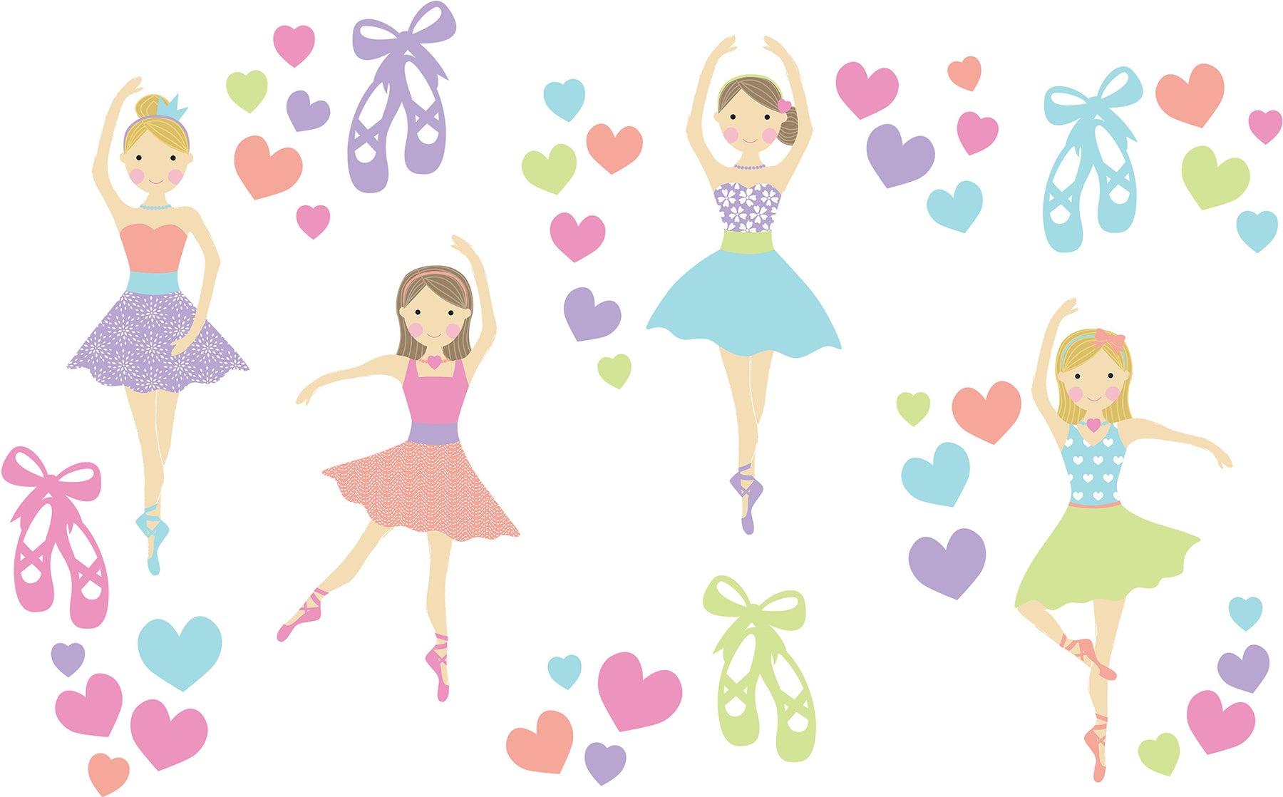 Prime Ballerina Wall Decals by WallPops