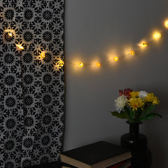 Mood String Lights in a room setting
