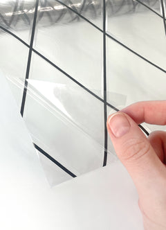 Cora Window Film - how to peel