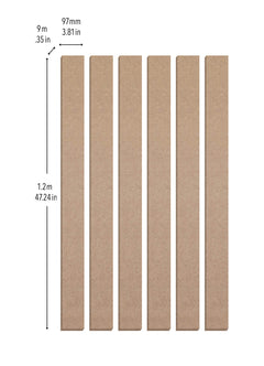 Wide Decorative Room Panels by WallPops