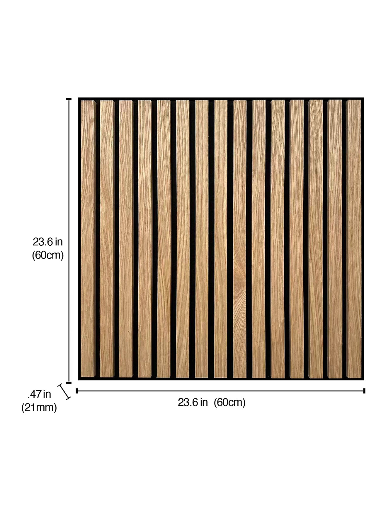 Acoustic Slat Decorative Room Panels by WallPops