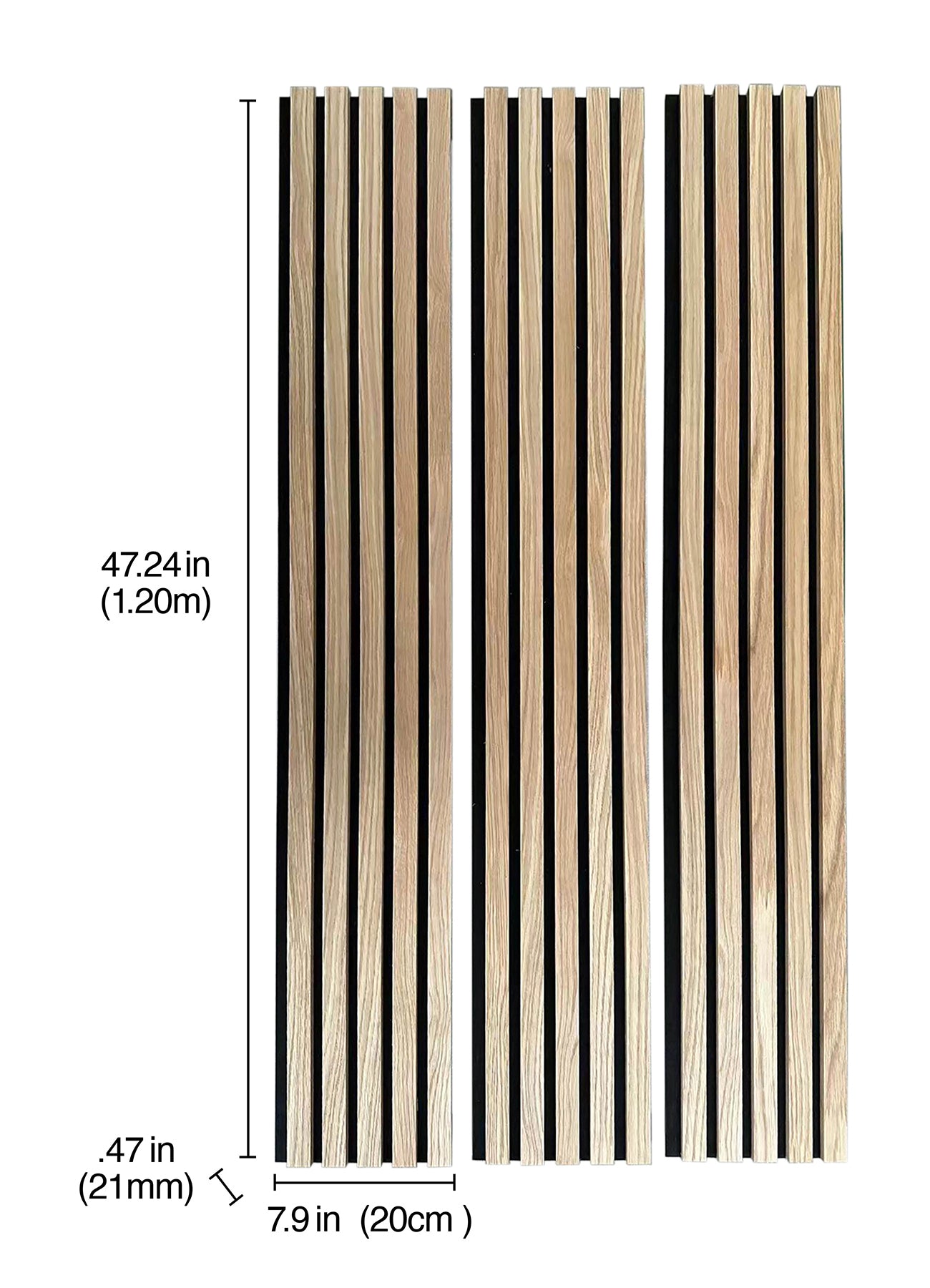 Acoustic Slat Decorative Room Panels by WallPops