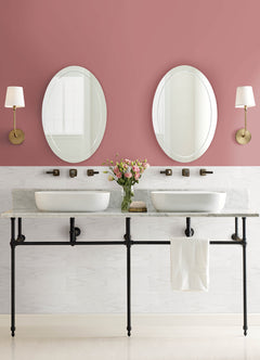 Faux Wood Tiles in a room setting
