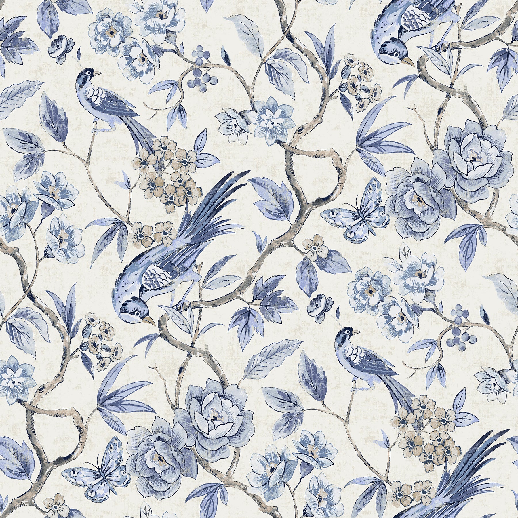 Aviary Garden P&S Wallpaper by WallPops