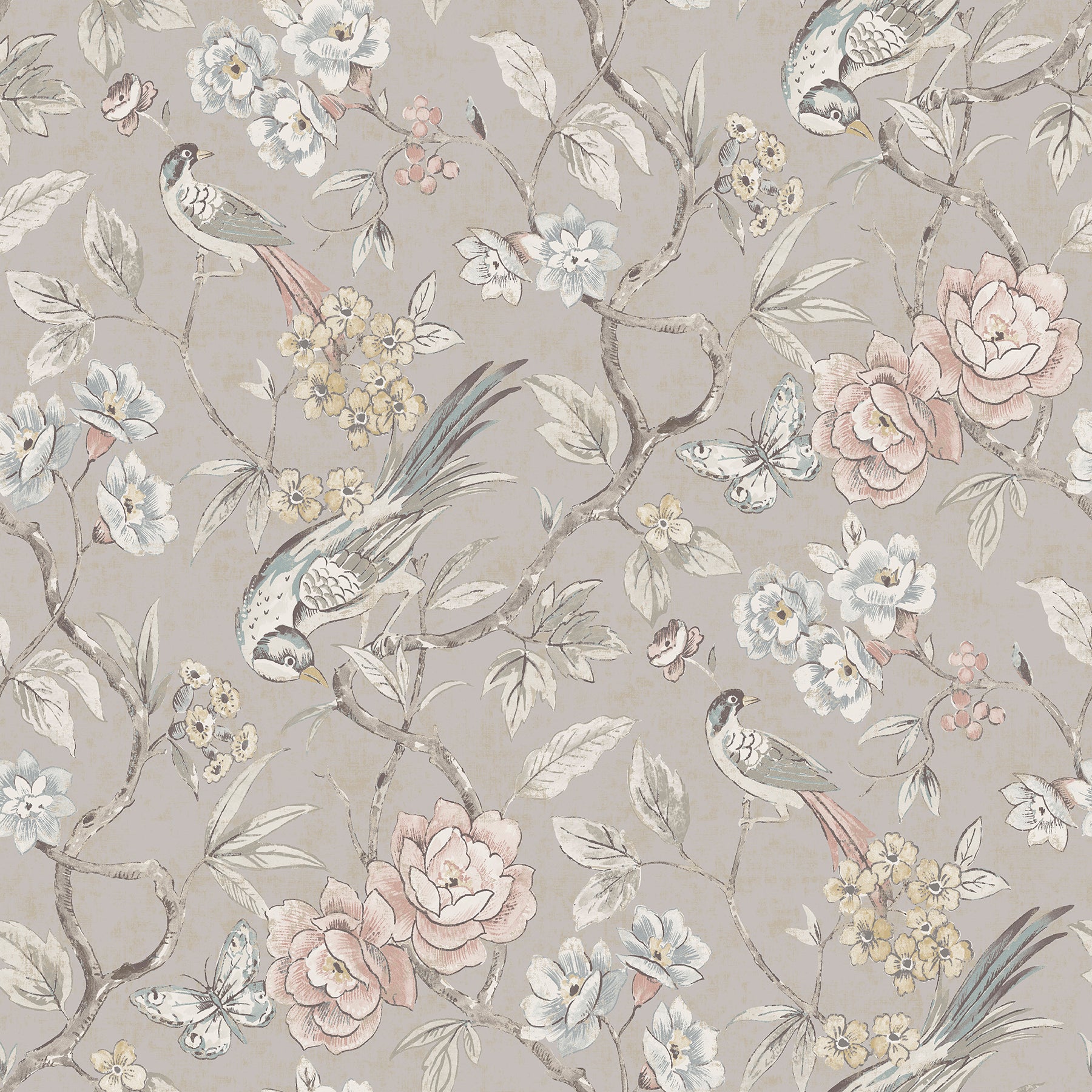 Aviary Garden P&S Wallpaper by WallPops