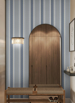 Escot P&S Wallpaper in a room setting