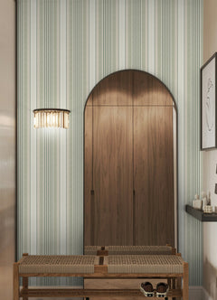 Escot P&S Wallpaper in a room setting