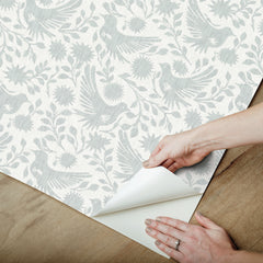 Winged Serenade P&S Wallpaper - how to peel