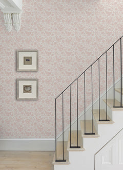 Winged Serenade P&S Wallpaper in a room setting
