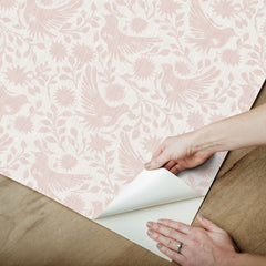 Winged Serenade P&S Wallpaper - how to peel