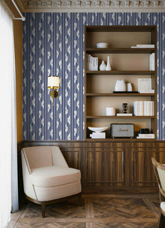 Ojai P&S Wallpaper in a room setting