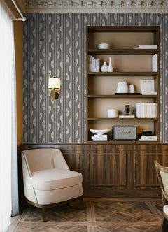 Ojai P&S Wallpaper in a room setting